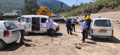 health worker deployed in nasoon nala area